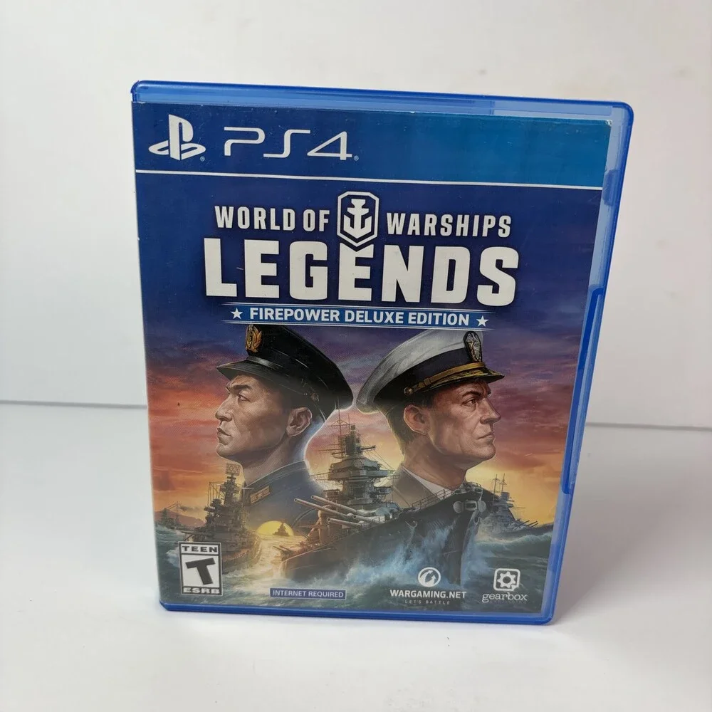 World of Warships Legends: Firepower Deluxe Edition PS4 PlayStation 4 Complete